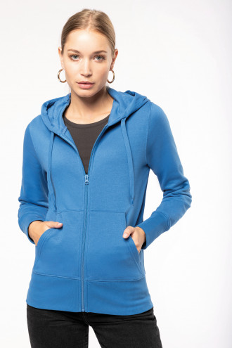 Kariban Ladies eco-friendly zip-through hoodie [K4031]