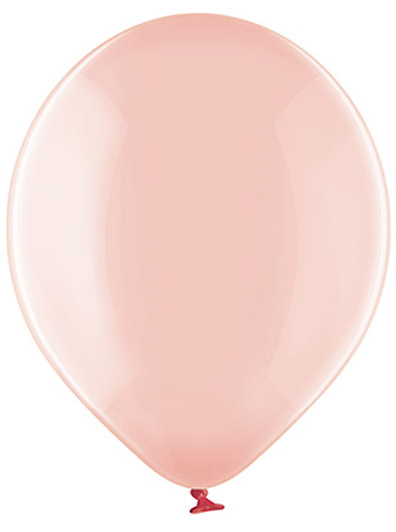 Kristal Ø 27cm Transparant rood