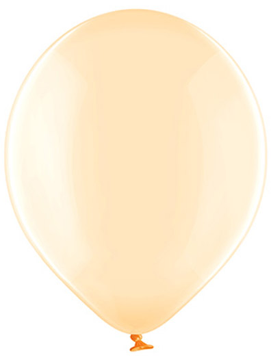 Kristal Ø 27cm Transparant oranje