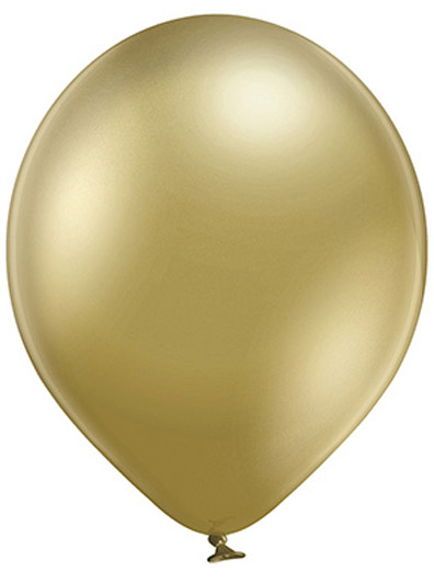 Glossy metallic Ø 30cm Goud