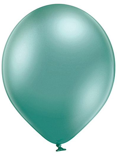 Glossy metallic Ø 30cm Groen