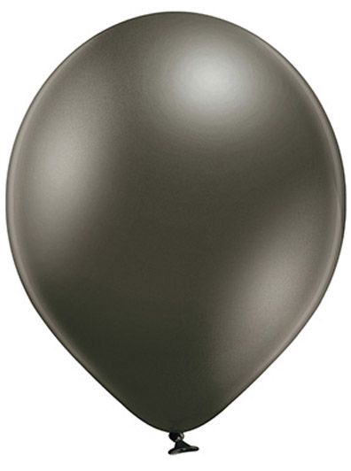 Glossy metallic Ø 30cm Anthraciet