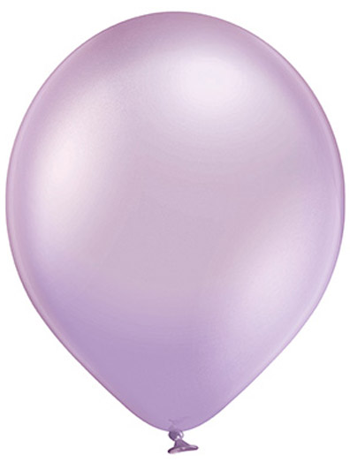 Glossy metallic Ø 30cm Licht paars