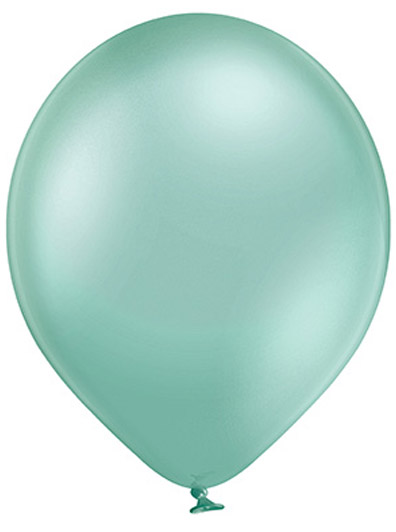 Glossy metallic Ø 30cm Licht groen